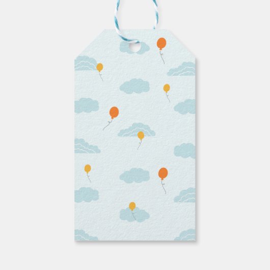 サンシャインベビーシャワーメッセージカード ギフトタグ (裏面)