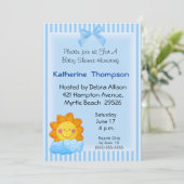 サンシャインベビーシャワー招待状 招待状 (スタンド正面)