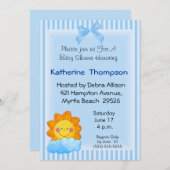 サンシャインベビーシャワー招待状 招待状 (正面/裏面)