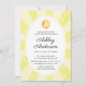 サンシャインベビーシャワー招待状 招待状 (正面)