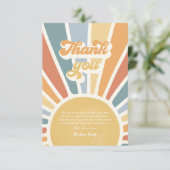 サンシャインベビーシャワー来この息子 サンキューカード (スタンド正面)