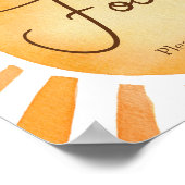 サンシャインベビーシャワー食品 ポスター (角)