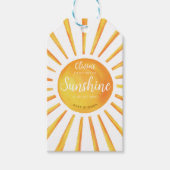 サンシャインベビーシャワー ギフトタグ (正面)