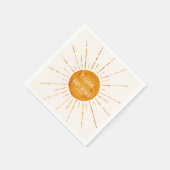 サンシャインベビーシャワー スタンダードカクテルナプキン (角)