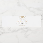 サンシャインベビーシャワー ペットボトルラベル (シングルラベル)