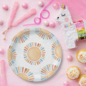 サンシャインベビーシャワー ペーパープレート (パーティー)