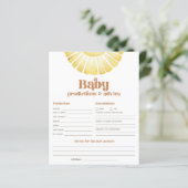 サンシャインベビー予測とアドバイスシャワーゲーム (スタンド正面)