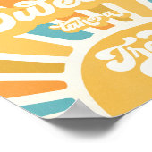 サンシャインベビー来シャワーここで息子はポストを好む ポスター (角)