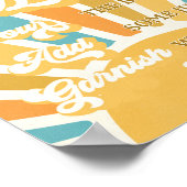 サンシャインベビー来シャワーここの息子Mom-osaバー ポスター (角)