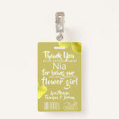 サンシャインペタルパトロールフラワーガールバッジ バッジ (裏面クリップ)