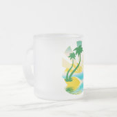サンシャインホリデーマグ フロストグラスマグカップ (正面左)