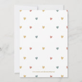 サンシャインボホサンジェンダーニュートラルベビービンゴカード ノートカード (裏面)