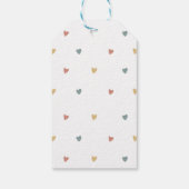 サンシャインボホサンジェンダーニュートラル赤ちゃんシャワー ギフトタグ (裏面)