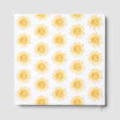 サンシャインボホサンジェンダーニュートラル赤ちゃんシャワー ゲストブック (裏面)