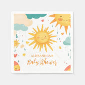 サンシャインボホサンジェンダーニュートラル スタンダードカクテルナプキン (正面)