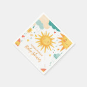 サンシャインボホサンジェンダーニュートラル スタンダードカクテルナプキン (角)