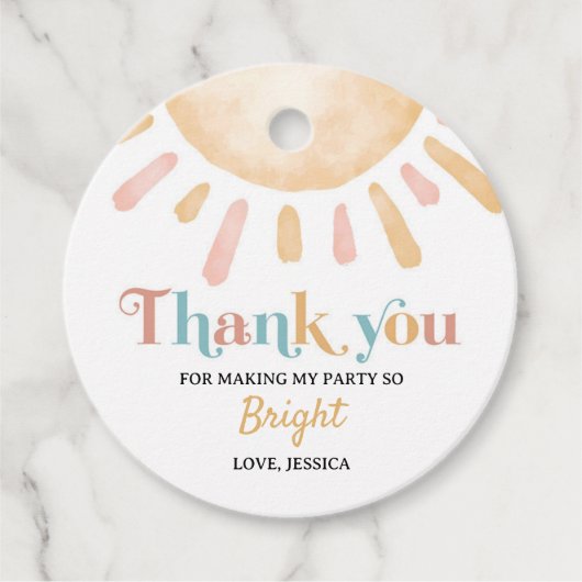 サンシャインボホサン誕生日サンキューユア フェイバータグ (正面)