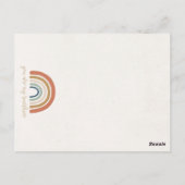 サンシャインボホバースデーサニー招待 ポストカード (裏面)