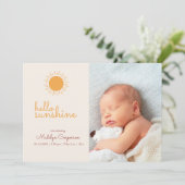 サンシャインボホベビー発表 案内状 (スタンド正面)