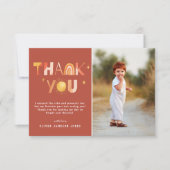 サンシャインボホーレインボー |写真ありがとう サンキューカード (正面)