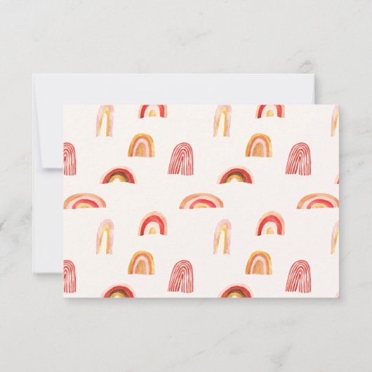 サンシャインボホーレインボー |写真ありがとう サンキューカード (裏面)