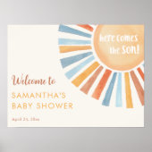 サンシャインボホ男の子の赤ん来だシャワー ポスター (正面)