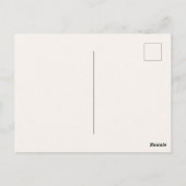 サンシャインボーイのベビーシャワー感謝メッセージ ポストカード (裏面)