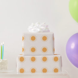 サンシャインボーホイエローエンベローライナー ラッピングペーパー