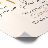 サンシャインボーホサンベイビーシャワーの小さな光線 ポスター (角)