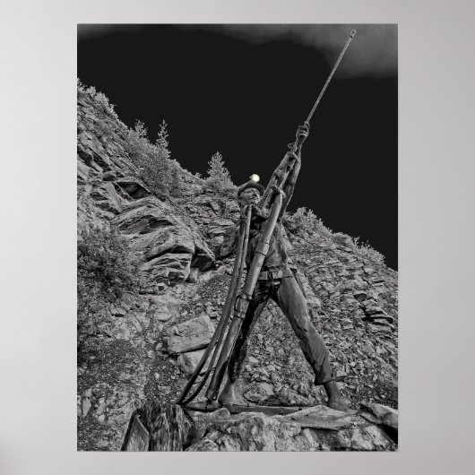 サンシャインマイニングファイアモニュメント – アイダホ州 ポスター (正面)