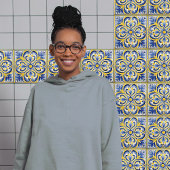 サンシャインマジ王室のカブルー鮮やかイエロー タイル