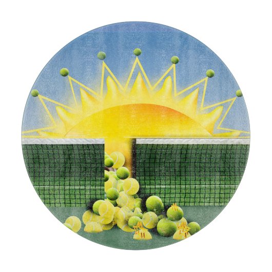 サンシャインマッチのアクセント枕 カッティングボード (正面)