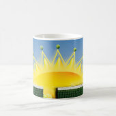 サンシャインマッチのアクセント枕 コーヒーマグカップ (中央)