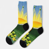 サンシャインマッチのアクセント枕 ソックス (左)