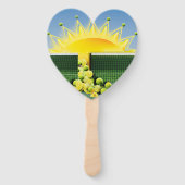 サンシャインマッチのアクセント枕 ハンドファン (裏面)