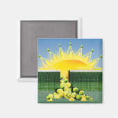 サンシャインマッチのアクセント枕 マグネット (正面/裏面)