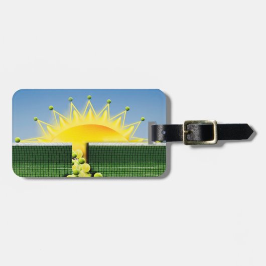 サンシャインマッチのアクセント枕 ラゲッジタグ (正面横)