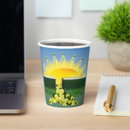 サンシャインマッチのアクセント枕 紙コップ