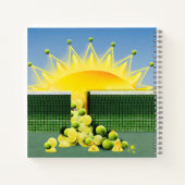 サンシャインマッチアクセント枕小抱き枕 ノートブック (裏面)