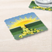 サンシャインマッチ ペーパーコースター (アングル)