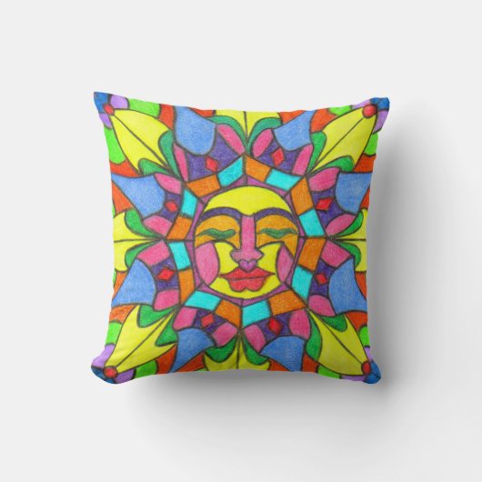 サンシャインマンダラ クッション (正面)