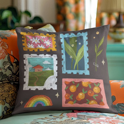 サンシャインメドウ | ファミリスタイリッシュ名モノグラム クッション