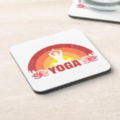 サンシャインヨガヨギロータスフラワー コースター (左側)