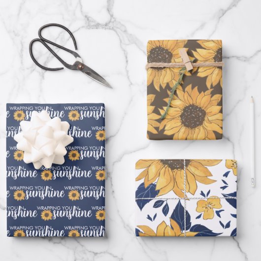 サンシャインラッピング紙シート ラッピングペーパーシート (正面)