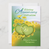 サンシャインラブ 20周年ウェディングパーティー 招待状 (正面)