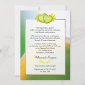 サンシャインラブ 30周年ウェディングアニバーサリーパーティー 招待状 (裏面)