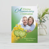 サンシャインラブ 30周年結婚記念日パーティーの写真 招待状 (スタンド正面)