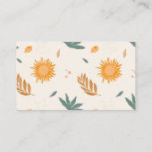 サンシャインリトルレイおむつラッフルベビーシャワー エンクロージャーカード (裏面)