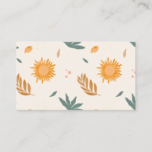 サンシャインリトルレイおむつラッフルベビーシャワー エンクロージャーカード (裏面)