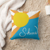 サンシャインレイズオブハピネスby @ Cathy Thompson クッション (ブランケット)